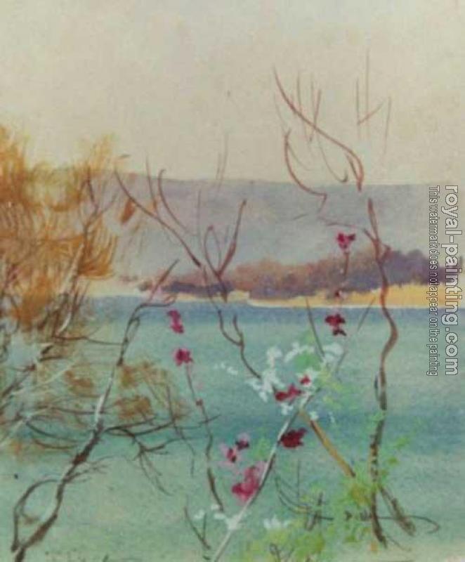 Hoca Ali Riza : Peyzaj II Hoca Ali Riza : Peyzaj II